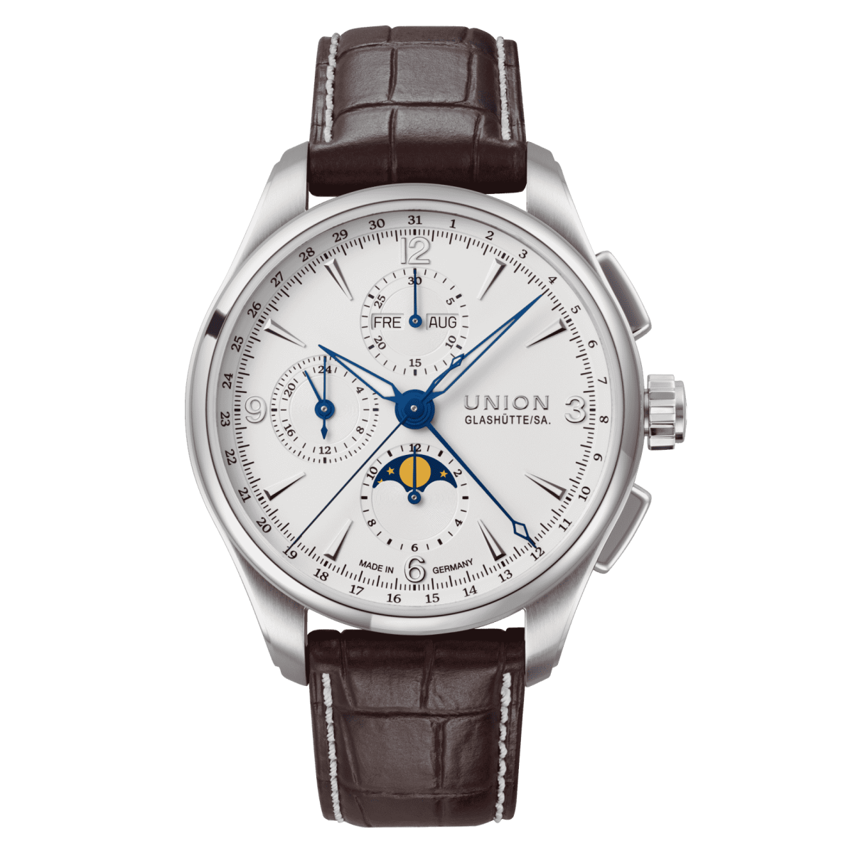 UNION GLASHÜTTE Belisar Chronograph Mondphase D014.425.16.017.00