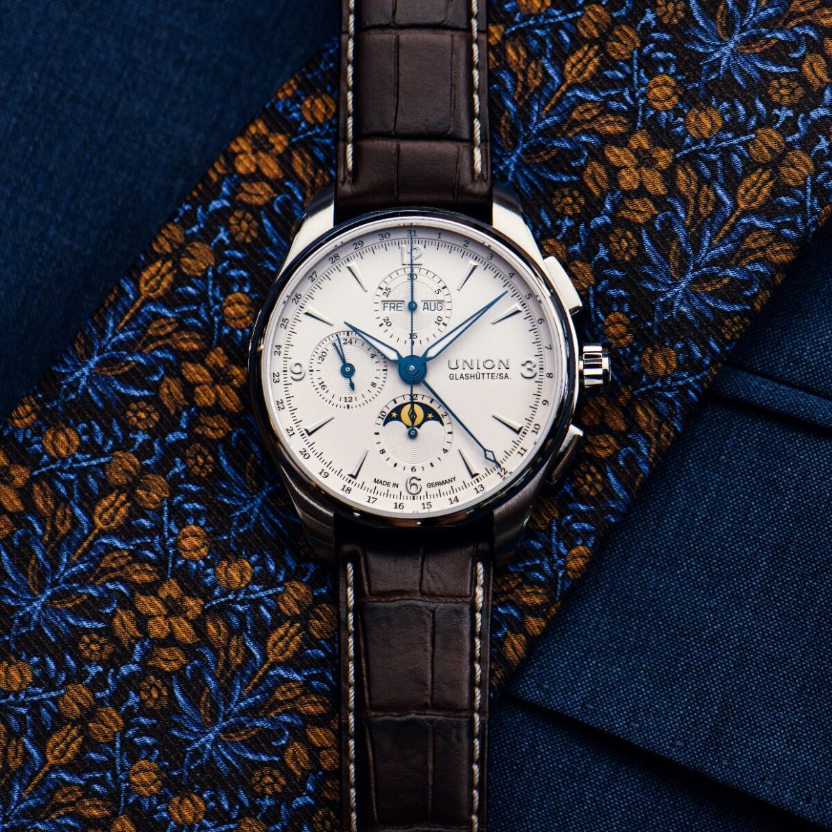 UNION GLASHÜTTE Belisar Chronograph Mondphase D014.425.16.017.00