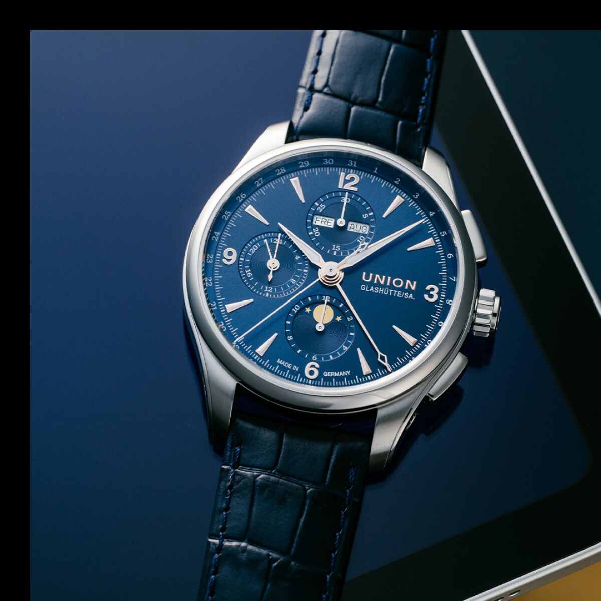 UNION GLASHÜTTE Belisar Chronograph Mondphase D014.425.16.047.01