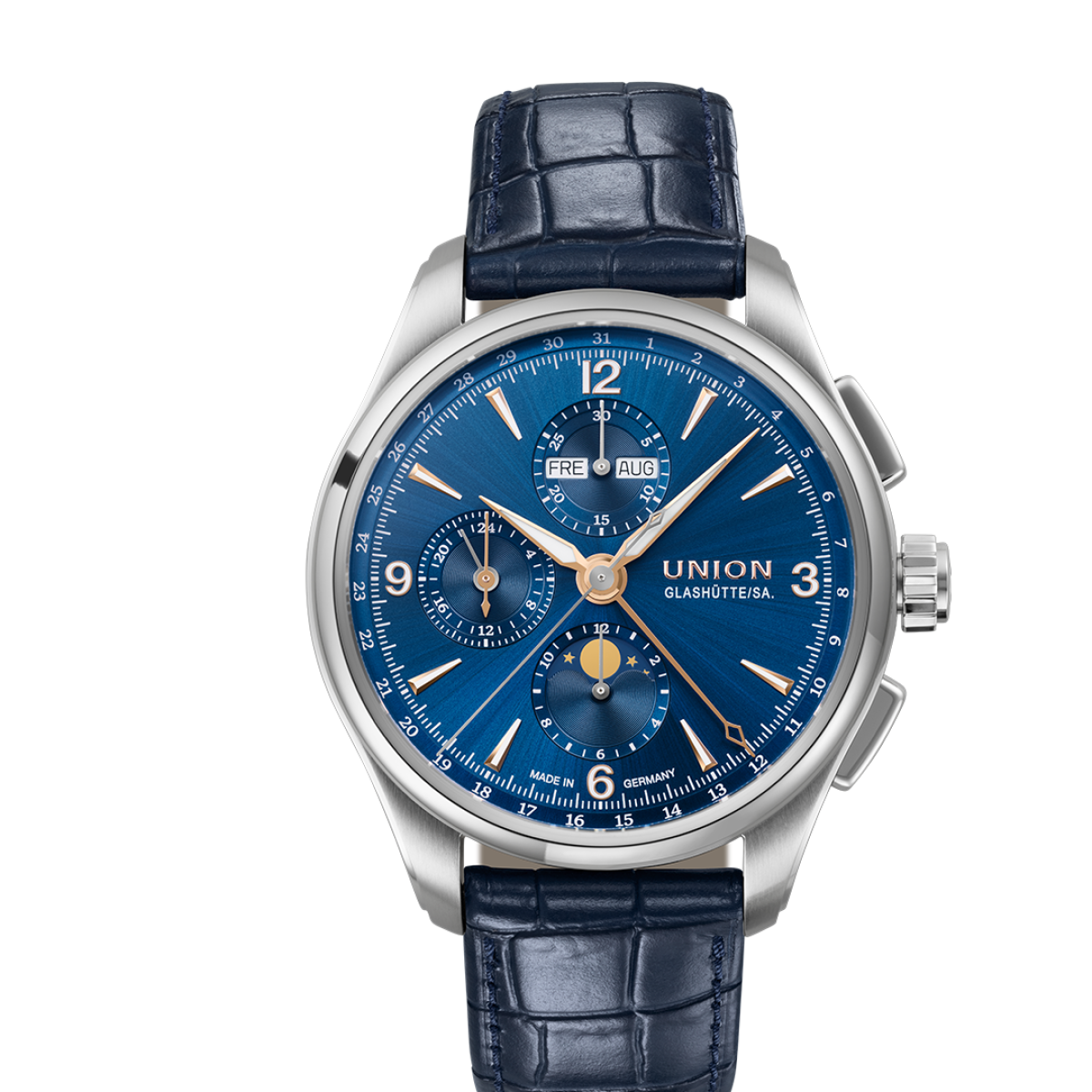 UNION GLASHÜTTE Belisar Chronograph Mondphase D014.425.16.047.01